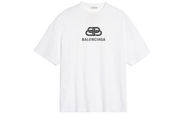 Balenciaga: Белая футболка 