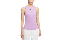 Nike: Фиолетовый жилет  Sportswear Essentials