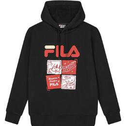 Fila: Чёрная толстовка 