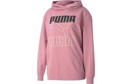 PUMA: Розовый свитшот 