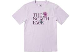 The North Face: Фиолетовая футболка 