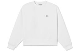 Lacoste: Белая толстовка 