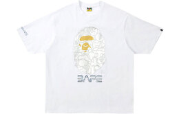 A BATHING APE: Белая футболка 