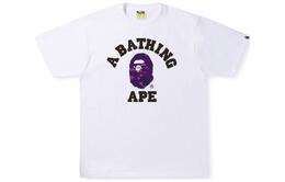 A BATHING APE: Чёрная футболка 