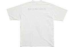 Balenciaga: Белая футболка 