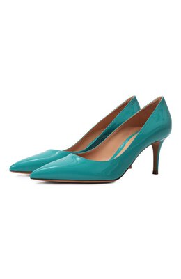 Gianvito Rossi: Зелёные туфли  Gianvito 70