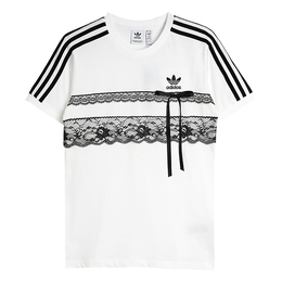 Adidas Originals: Белая футболка 