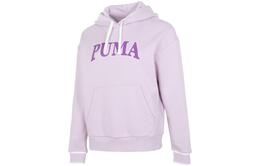 PUMA: Фиолетовый свитшот 