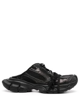 Balenciaga: Чёрные кроссовки 