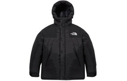 The North Face: Чёрный пуховик 