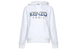 Kenzo: Белая толстовка 