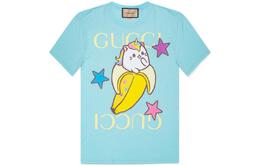 Gucci: Светлая футболка  Bananya