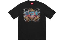 Supreme: Фиолетовая футболка 