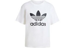 Adidas Originals: Белая футболка 