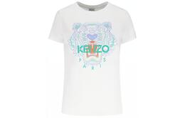 Kenzo: Белая футболка 