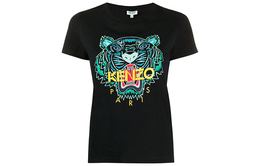 Kenzo: Чёрная футболка 