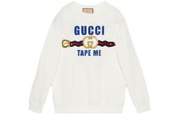 Gucci: Белая толстовка 