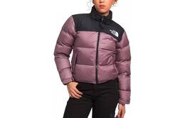 The North Face: Фиолетовый пуховик  1996