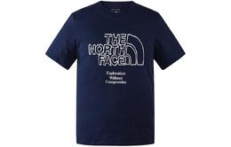 The North Face: Голубая футболка 