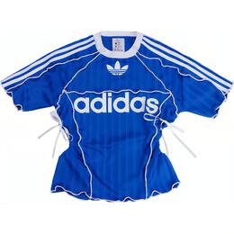 Adidas Originals: Голубая футболка 