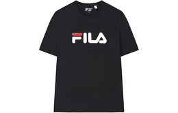 Fila: Чёрная футболка 