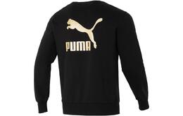 PUMA: Чёрная толстовка 