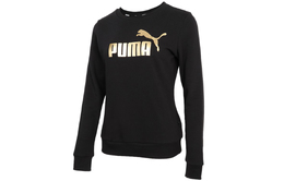 PUMA: Чёрная толстовка 