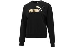 PUMA: Чёрная толстовка 