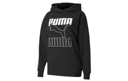 PUMA: Чёрная толстовка 