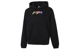 PUMA: Чёрная толстовка 