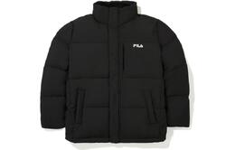 Fila: Чёрный пуховик 