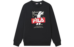 Fila: Чёрная толстовка 