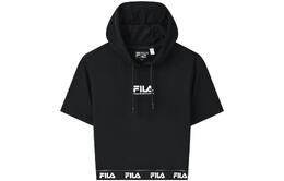 Fila: Чёрная футболка 