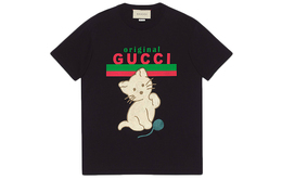 Gucci: Футболка с принтом 