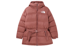 The North Face: Розовый пуховик 