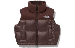 The North Face: Коричневый жилет 