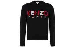 Kenzo: Чёрный свитер  Paris