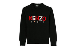 Kenzo: Чёрная толстовка 