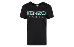 Kenzo: Чёрная футболка 