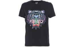 Kenzo: Чёрная футболка 