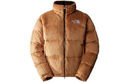 The North Face: Коричневая куртка 