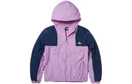 The North Face: Фиолетовая куртка 