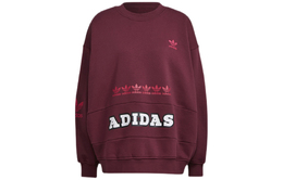 Adidas Originals: Бордовая толстовка 