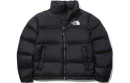 The North Face: Чёрный пуховик 