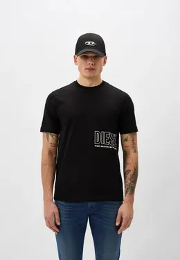 Diesel: Чёрная футболка 