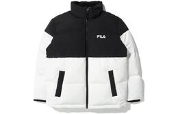 Fila: Чёрный пуховик 