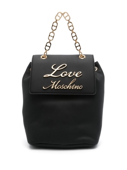 LOVE MOSCHINO: Чёрный рюкзак 