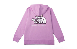 The North Face: Фиолетовый свитшот 