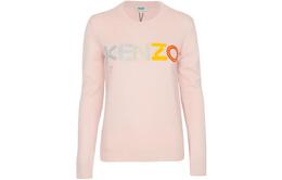 Kenzo: Розовый свитер 