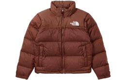 The North Face: Коричневый пуховик 